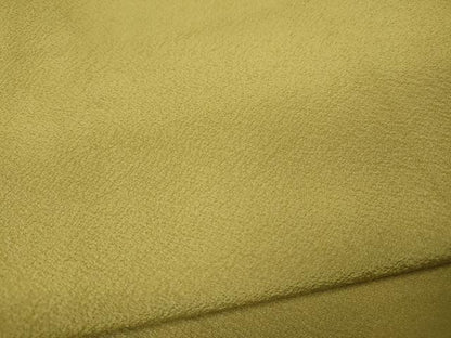 平和屋着物●上質な色無地　芥子色　正絹　逸品　CABM9298ut