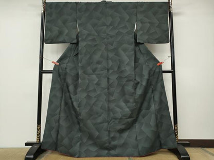 平和屋着物●小紋　切嵌文　洗える着物　CABM9313ut