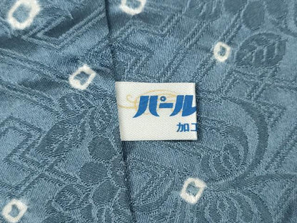 平和屋着物●訪問着　総絞り　雲重ね草花文　金彩　正絹　逸品　CABM9326ut