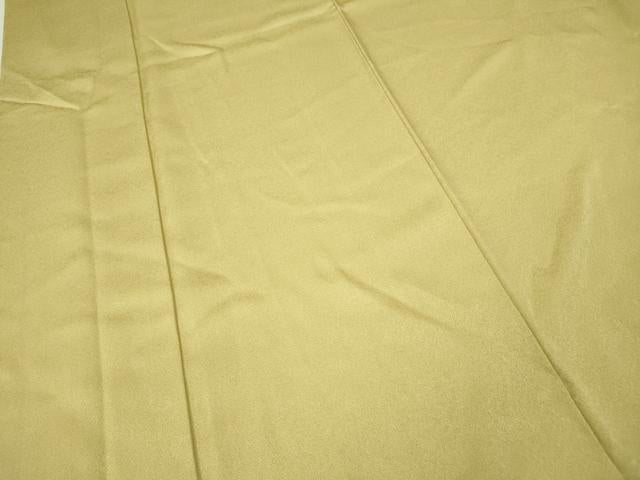 平和屋着物●上質な色無地　蒸栗色　正絹　逸品　未使用　CABM9332ut