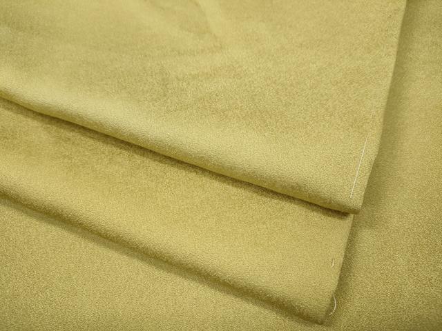 平和屋着物●上質な色無地　蒸栗色　正絹　逸品　未使用　CABM9332ut
