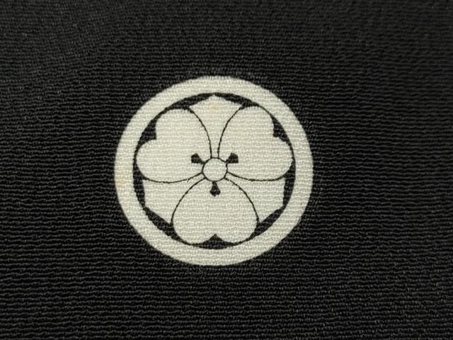 平和屋着物●創業460年・千總　黒留袖　駒刺繍　松竹梅　金彩　正絹　逸品　CABM9347ut