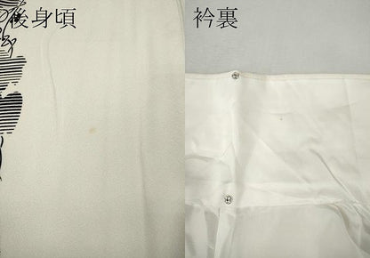 平和屋着物●訪問着　葡萄蔦の葉間道　正絹　逸品　CABM9351ut