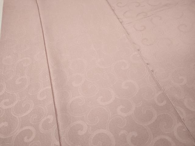 平和屋着物●上質な色無地　唐草地紋　虹色　正絹　逸品　CABM9368ut