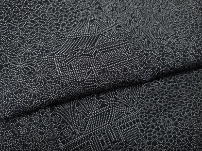 平和屋着物●江戸小紋　風景草花文　正絹　逸品　CABM9399ut