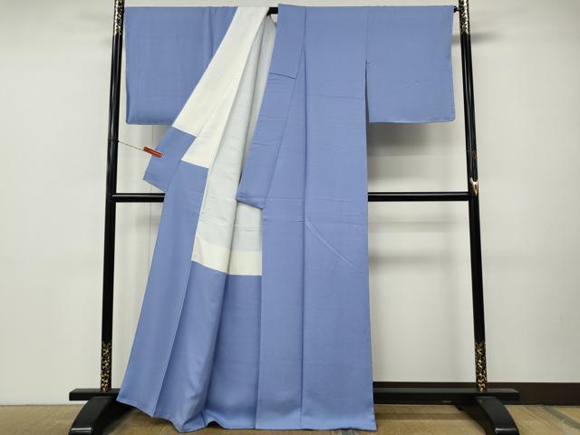 平和屋着物●上質な色無地　紋意匠　紅碧色　正絹　逸品　未使用　CABM9402ut