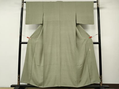 平和屋着物●江戸小紋　寺山存男　行儀　正絹　逸品　CABM9458ut