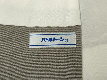 平和屋着物●訪問着　駒刺繍　草花文　暈し染め　金彩　正絹　逸品　CABM9469ut