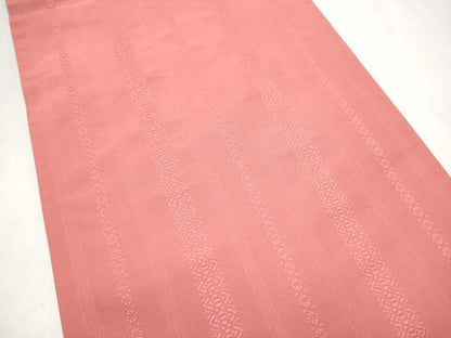 平和屋着物●本場筑前博多織　両面　六通柄　京袋帯　草花文　献上　正絹　逸品　CABM9773hy