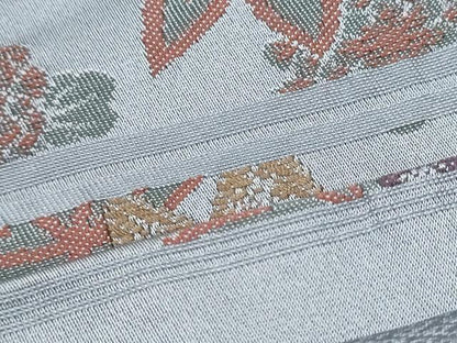 平和屋着物●西陣　川島織物　六通柄　京袋帯　舞葉文　CABM9791hy