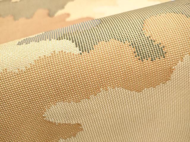 平和屋着物●全通柄　本袋帯　霞文　正絹　逸品　CABM9797hy