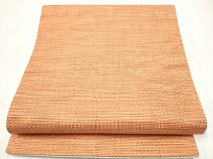 平和屋着物●本場筑前博多織　両面　全通柄　京袋帯　霞文　正絹　逸品　CABM9798hy