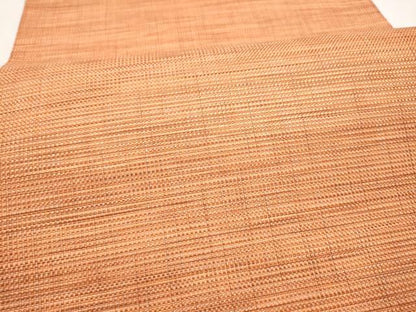 平和屋着物●本場筑前博多織　両面　全通柄　京袋帯　霞文　正絹　逸品　CABM9798hy