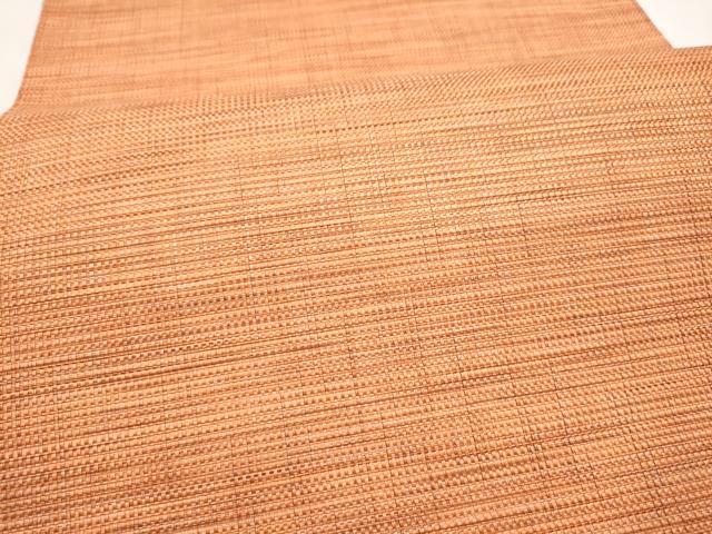 平和屋着物●本場筑前博多織　両面　全通柄　京袋帯　霞文　正絹　逸品　CABM9798hy