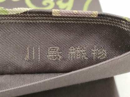平和屋着物●西陣　川島織物　六通柄　本袋帯　花唐草文　正絹　逸品　CABM9800hy