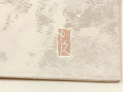 平和屋着物●加賀友禅の巨匠　初代　由水十久　太鼓柄袋帯　舞　引箔　正絹　逸品　CABM9838hy
