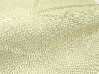 平和屋着物＊夏物　六通柄袋帯　露芝文　金銀糸　正絹　逸品　CABN0004rv