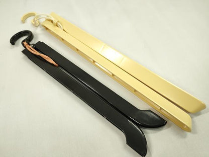 平和屋着物▼和装小物　着付収納バッグ・着物ハンガー２本セット　麻の葉柄　朱色　着付け　旅行　イベント　逸品　CABN0824ju