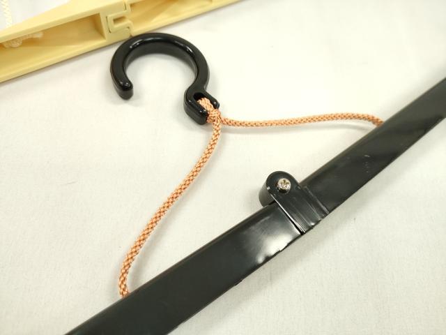 平和屋着物▼和装小物　着付収納バッグ・着物ハンガー２本セット　麻の葉柄　朱色　着付け　旅行　イベント　逸品　CABN0824ju
