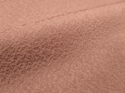 平和屋着物●色無地　反物　紋意匠　薄紅色　堅牢染　丹後ちりめん　八掛付き　着尺　逸品　未使用　CABN0858ju