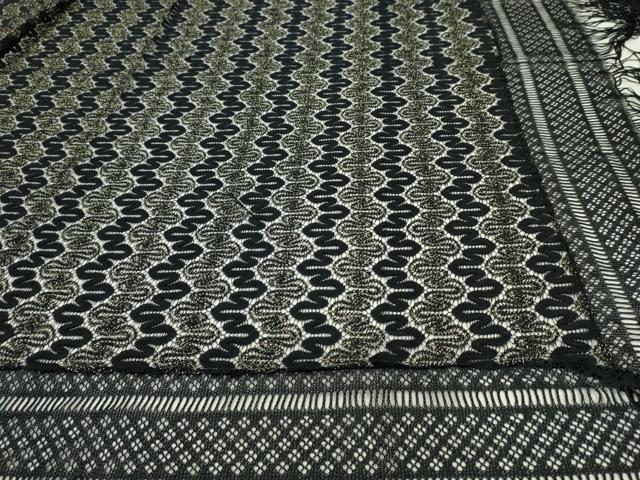 平和屋着物▼和装小物　ショールまとめて10点　レース　透け感のあるショール　金糸　日本製　未使用多数　CABN0956ju
