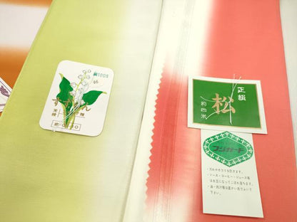 平和屋着物▼和装小物　八掛まとめて10点　色無地　暈し　紬地　全て正絹　未使用多数　逸品　CABN0978ju