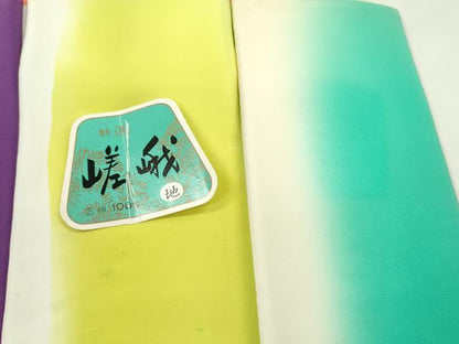 平和屋着物▼和装小物　八掛まとめて10点　色無地　暈し　紬地　全て正絹　未使用多数　逸品　CABN0979ju