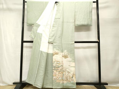 平和屋着物■豪華色留袖　御所解文　暈し染め　金彩　正絹　逸品　CABN1201ev
