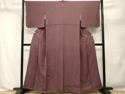 平和屋着物■豪華色留袖　風景地紋　茄子紺色　洗える着物　未使用　CABN1214ev