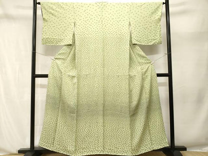 平和屋着物■色留訪問着　舞蝶文　正絹　逸品　CABN1236ev