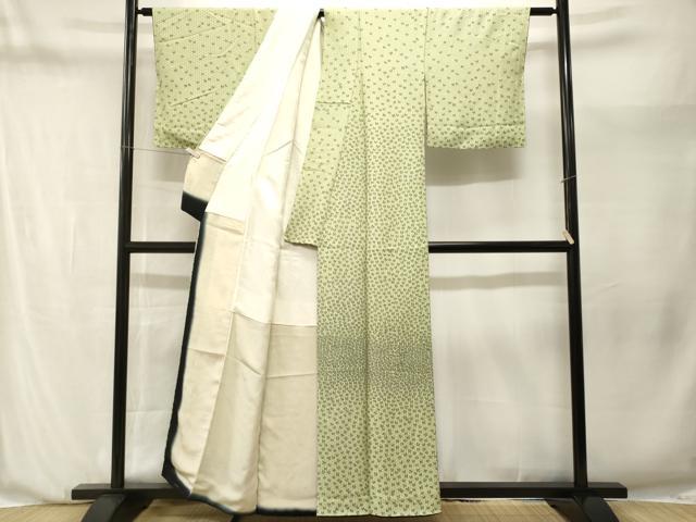平和屋着物■色留訪問着　舞蝶文　正絹　逸品　CABN1236ev