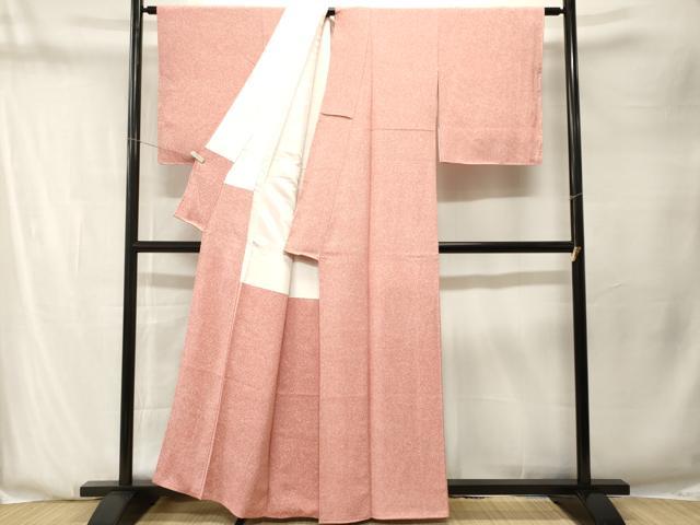 平和屋着物■上質な小紋　霞文　正絹　逸品　CABN1269ev