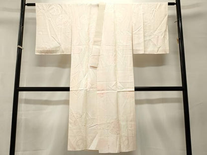 平和屋着物■長襦袢　袷　毬花文　暈し染め　やまと誂製　正絹　逸品　CABN1279ev
