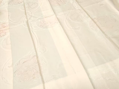 平和屋着物■長襦袢　袷　毬花文　暈し染め　やまと誂製　正絹　逸品　CABN1279ev