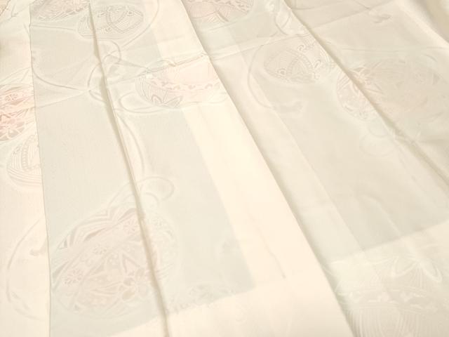 平和屋着物■長襦袢　袷　毬花文　暈し染め　やまと誂製　正絹　逸品　CABN1279ev