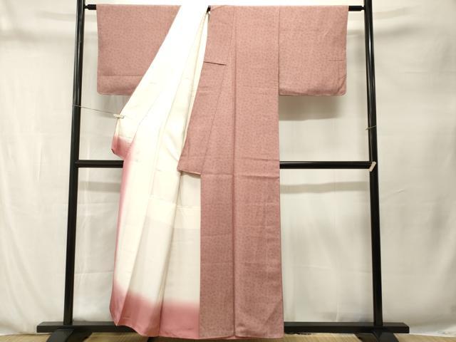 平和屋着物■小紋士　保科信　江戸小紋　花尽くし　正絹　逸品　CABN1313ev