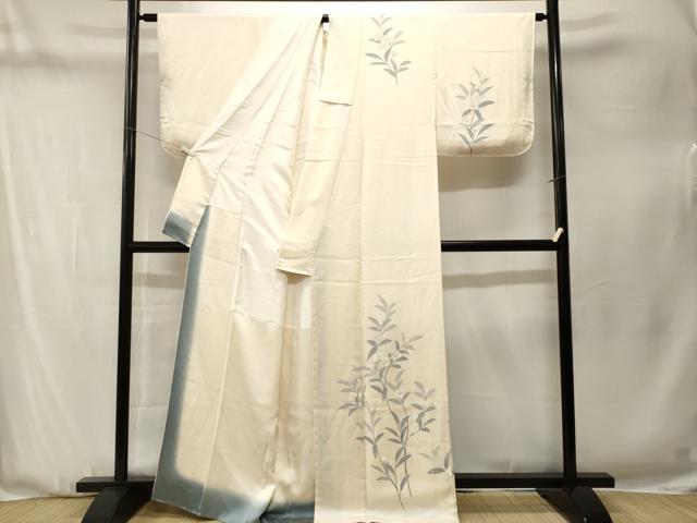 平和屋着物■豪華色留袖　刺繍　枝花文　　正絹　逸品　CABN1328ev