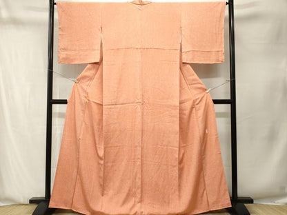 平和屋着物■上質な小紋　作家物　霰文　正絹　逸品　CABN1336ev