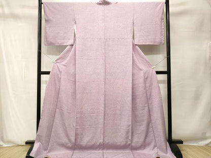 平和屋着物■江戸小紋　御所解文様　ロング丈　正絹　逸品　CABN1340ev