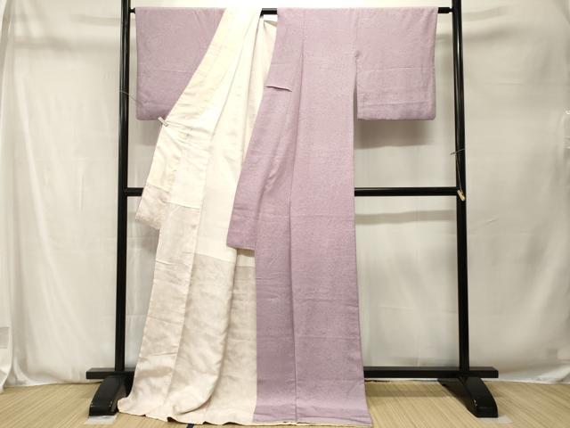平和屋着物■江戸小紋　御所解文様　ロング丈　正絹　逸品　CABN1340ev