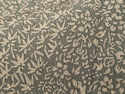 平和屋着物■上質な小紋　花唐草文　正絹　逸品　CABN1342ev