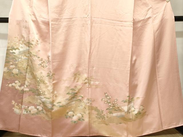 平和屋着物■訪問着　御所解文　暈し染め　金彩　正絹　逸品　CABN1343ev