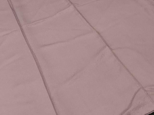 平和屋着物■上質な色無地　霞地紋　紅藤色　鈴乃屋扱い　正絹　逸品　CABN1371ev