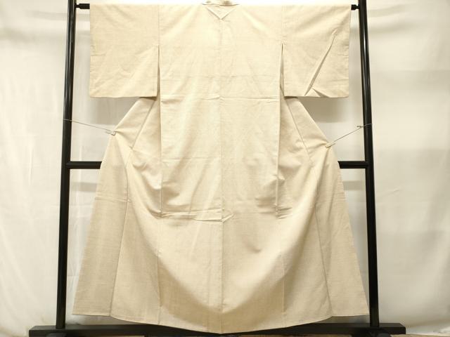 平和屋着物■本塩沢　十字絣　ますいわ屋扱い　正絹　逸品　CABN1376ev