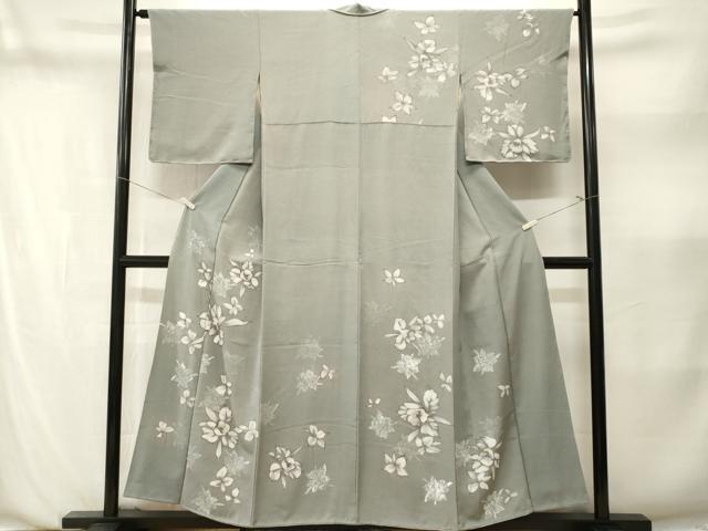 平和屋着物■訪問着　舞花文　正絹　逸品　CABN1392ev