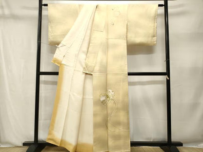 平和屋着物■訪問着　総刺繍　鼓　飛鶴文　暈し染め　正絹　逸品　CABN1395ev