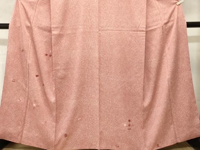 平和屋着物■訪問着　総刺繍　草花文　正絹　逸品　CABN1398ev