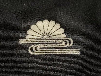 平和屋着物■豪華黒留袖　刺繍　鳳凰　暈し染め　金銀糸　正絹　逸品　CABN1488ev