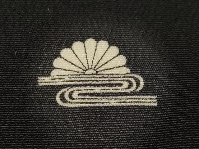 平和屋着物■豪華黒留袖　刺繍　鳳凰　暈し染め　金銀糸　正絹　逸品　CABN1488ev