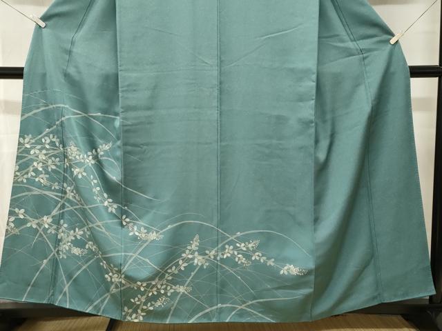 平和屋着物■訪問着　螺鈿　萩文　金彩　正絹　逸品　CABN1501ev